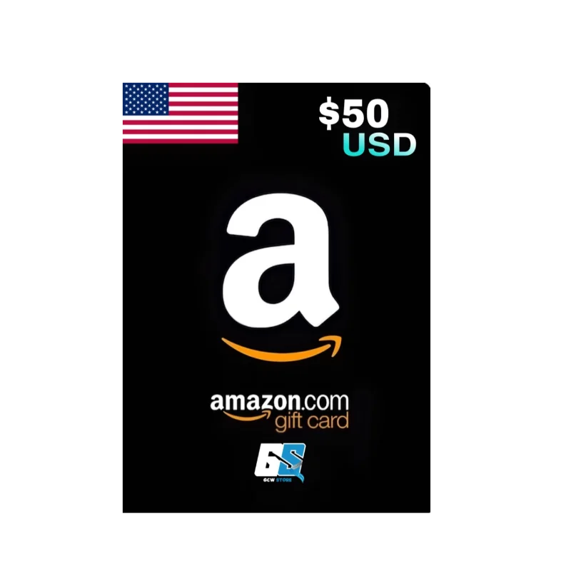Amazon Gift Card 50 USD - Amazon Key - United States UNITED STATES — Amazon redeem code at GCW Store