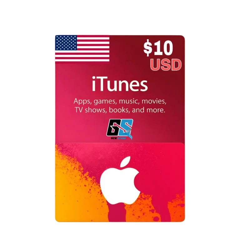 iTunes Gift Card 10 USD - iTunes Key - United States UNITED STATES — Apple / iTunes redeem code at GCW Store