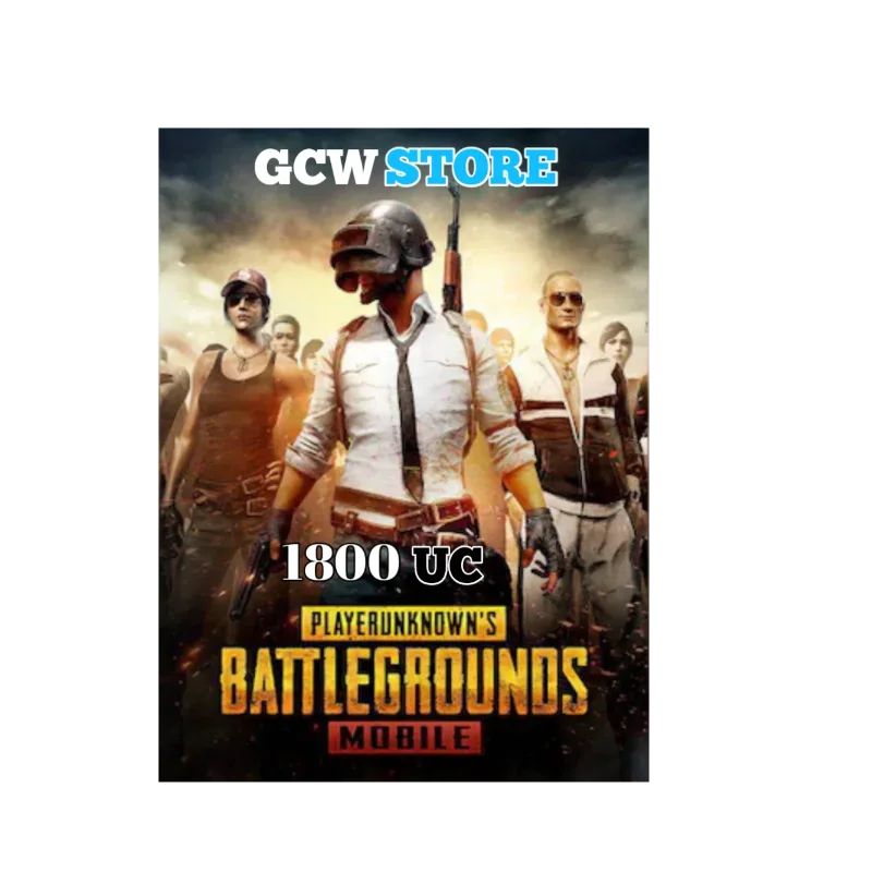 PUBG MOBILE 1800 UC REDEEM CODE GLOBAL GLOBAL — PUBG Mobile redeem code at GCW Store