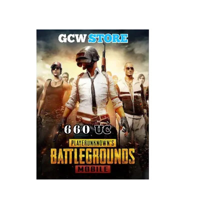 PUBG MOBILE 660 UC REDEEM CODE GLOBAL GLOBAL — PUBG Mobile redeem code at GCW Store