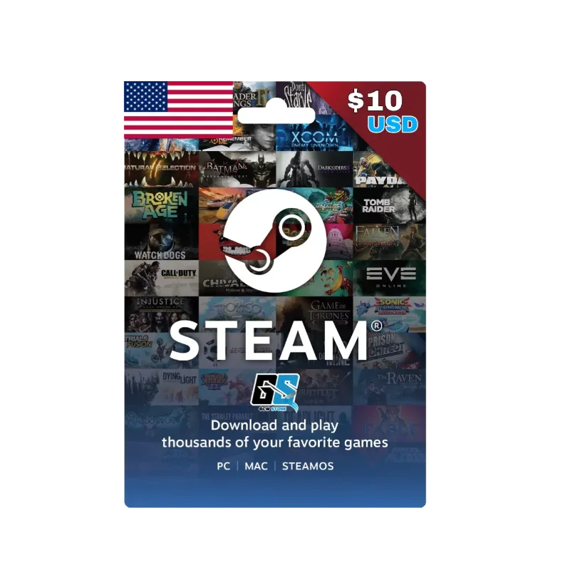 Steam Gift Card 10 USD - Steam Key - United States UNITED STATES — Steam redeem code at GCW Store
