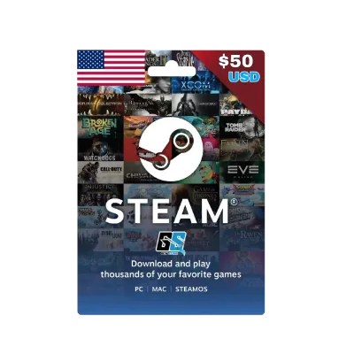 Steam Gift Card 50 USD - Steam Key - United States UNITED STATES — Steam redeem code at GCW Store
