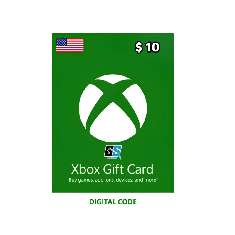 XBOX Live Gift Card 10 USD - Xbox Live Key - UNITED STATES UNITED STATES — Xbox redeem code at GCW Store