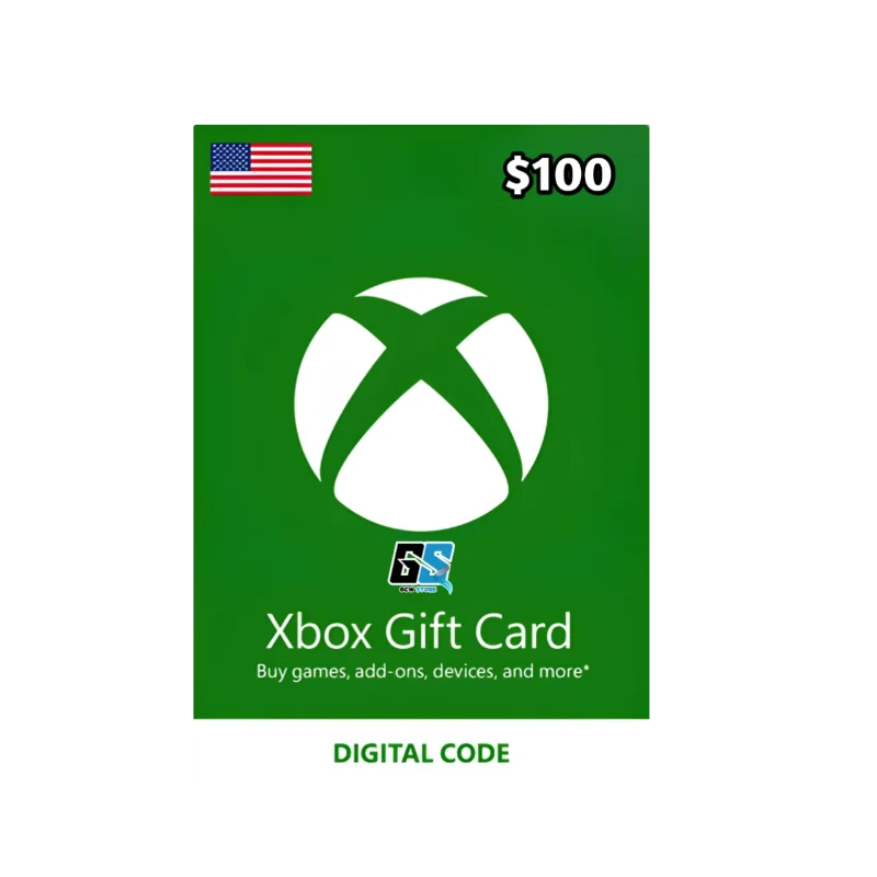 XBOX Live Gift Card 100 USD - Xbox Live Key - UNITED STATES UNITED STATES — Xbox redeem code at GCW Store