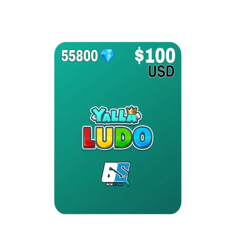 Yalla Ludo 55800 Diamond - Yalla Ludo Gift Card - $100 GLOBAL — Yalla Ludo redeem code at GCW Store